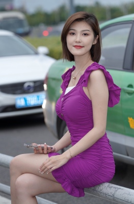 气质优雅的程儿紫裙351P（版本二）